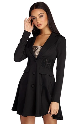 Touch Of Lace Trench Coat