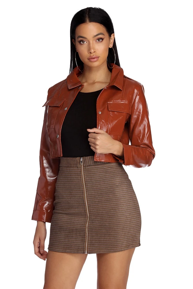 Groovin' Cropped Jacket