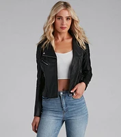 Envy Me Faux Leather Jacket