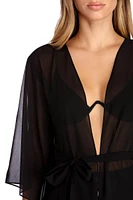 Top It Off Chiffon Kimono Cover Up