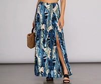 Tropic Vibes Maxi Skirt