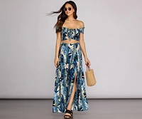 Tropic Vibes Maxi Skirt