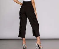 Precious Cargo Tie Waist Pants