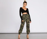 Incognito Camo Joggers