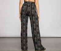 Effortless Beauty Boho Wide-Leg Pants