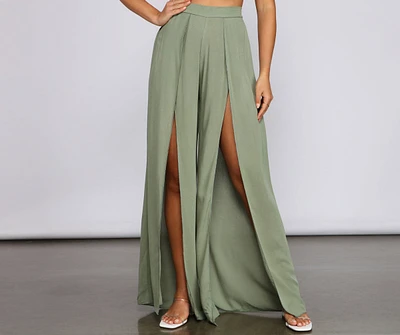 High Waist Tulip Pants