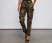 Lowkey Style High Rise Cargo Joggers