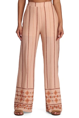 Border Theory Straight Leg Pants