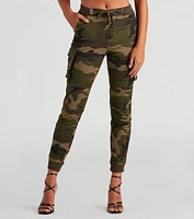 Boss Moves Camouflage Cargo Joggers