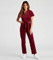 Sincerely Love Corduroy Jumpsuit