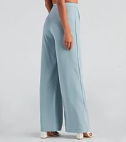 Structured And Chic Wide-Leg Pants