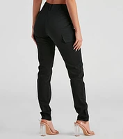 Cool Girl Cargo Skinny Pants