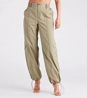 Major Cool Girl Parachute Cargo Pants