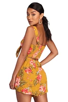 Tropical Floral Escape Romper