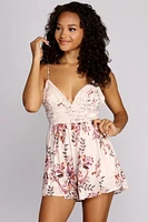 Crochet Beauty Floral Romper