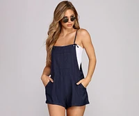 The Loop Woven Romper