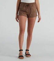 Effortless Summer Days Cuffed Shorts