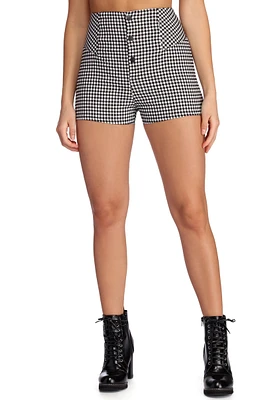 Check 'Em Out Gingham Shorts