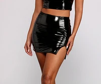 Dangerous Woman High Waist Mini Skirt