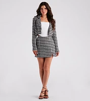 As If Moment Tweed Mini Skirt