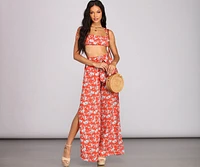 Blossom Fest Wide-Leg Pants