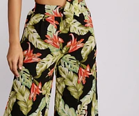 Tropical Escape Wide Leg Pants