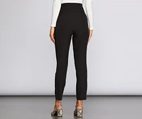 Classic And Chic Belted Pants