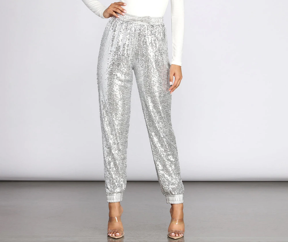 Such A Sequin Girl Joggers