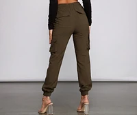 Boss Babe Cargo Joggers