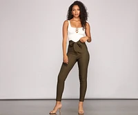 Perfectly Posh Tie-Waist Pants