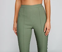 Chic Vibes High Waist Bootcut Pants