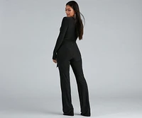 Keeping It Simple Tie-Waist Jumpsuit