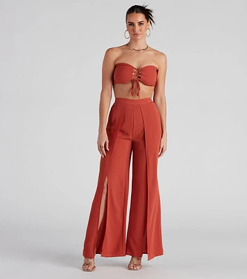 Ready For The Weekend Flowy Pants