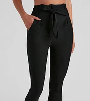 Chic Choice Paperbag Skinny Pants