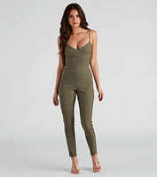 Feelin' Fresh Fitted Jumpsuit