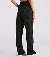 Stylish Strut Pinstripe Trouser Pants