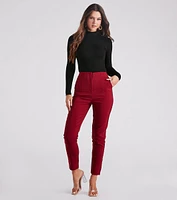 Tapered And Chic Trouser Pants