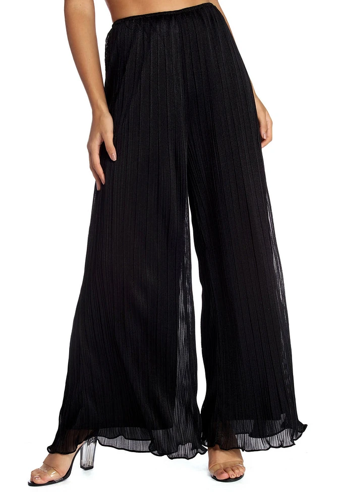 Girl Pleats World Wide Pants