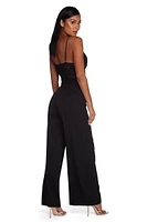 Sultry Lace Top Jumpsuit