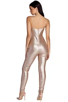 Fabulously Sequined Jumpsuit