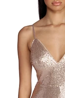 Fabulously Sequined Jumpsuit