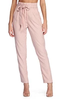 Stripe Right Paper Bag Pants