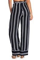 Stylish Stripes High Waist Pants