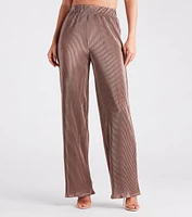 Stylish Company Pleated Wide Leg Pants