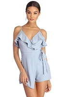 Charm Ruffles Romper