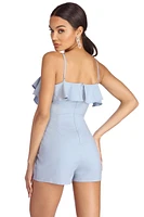 Charm Ruffles Romper