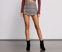 Play On Plaid Skort