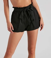 A Perfect Look Paper Bag Shorts