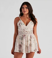 Effortlessly Gorgeous Floral Romper