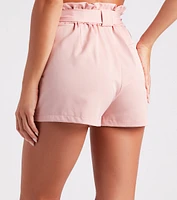 Sweet And Chic Paperbag Shorts